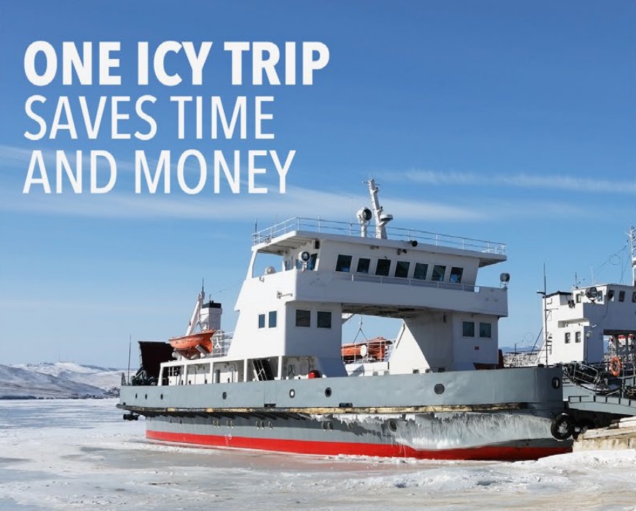 One Icy Trip Saves Time and Money